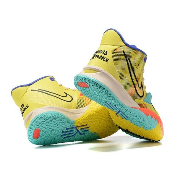NIKE KYRIE 7 x 1 WORLD 1 PEOPLE YELLOW RÉPLICAS - Imagen 5