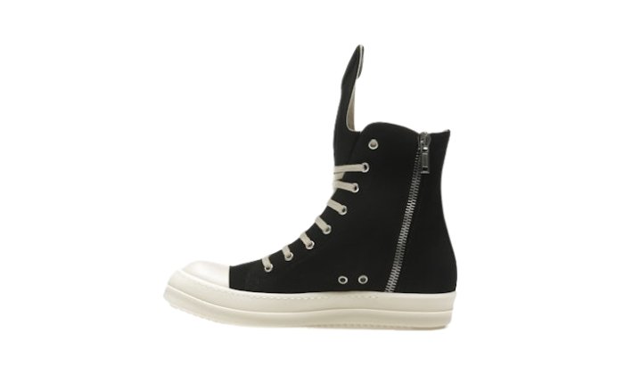 RICK OWENS HOLLYWOOD ALTAS NEGRAS LATTE - Imagen 3