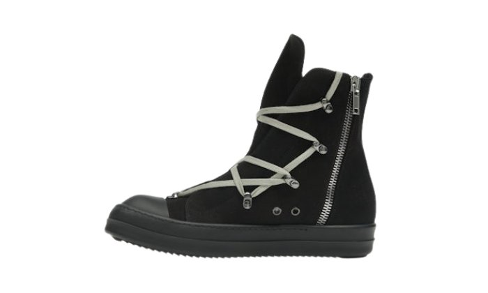 RICK OWENS HEXA ALTAS NEGRAS PERLA - Imagen 3
