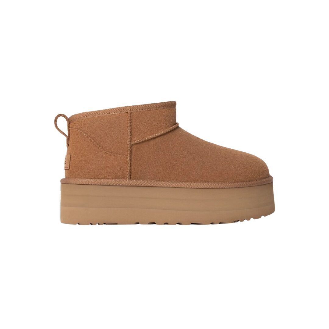 UGG CLASSIC ULTRA MINI DE PLATAFORMAS - MARRONES