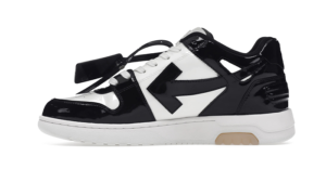 OFF-WHITE OUT OF OFFICE BLACK PATENT RÉPLICA