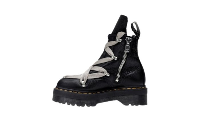 RICK OWENS PENTAGRAMMA CUERO NEGRAS - Imagen 3