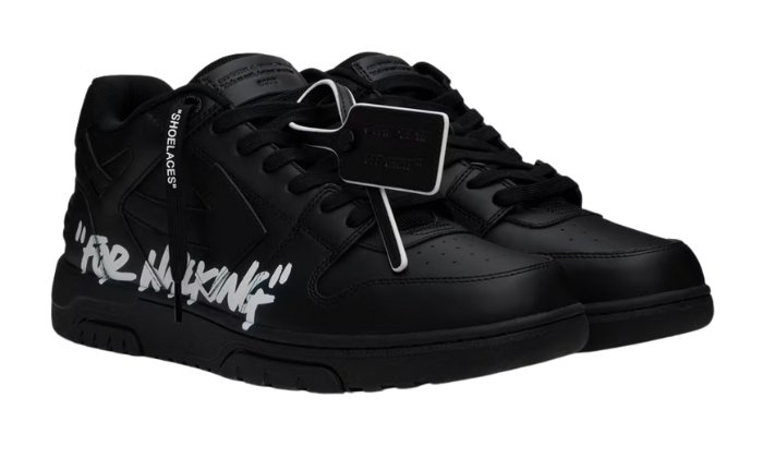 OFF-WHITE OUT OF OFFICE BLACK FOR WALKING RÉPLICA - Imagen 3