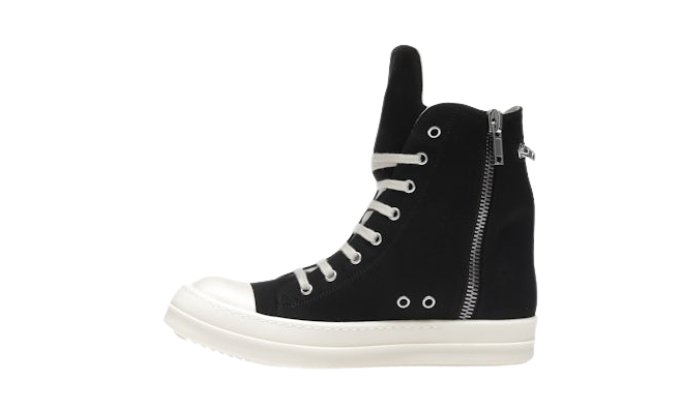 RICK OWENS CARGO ALTAS NEGRAS LATTE - Imagen 3