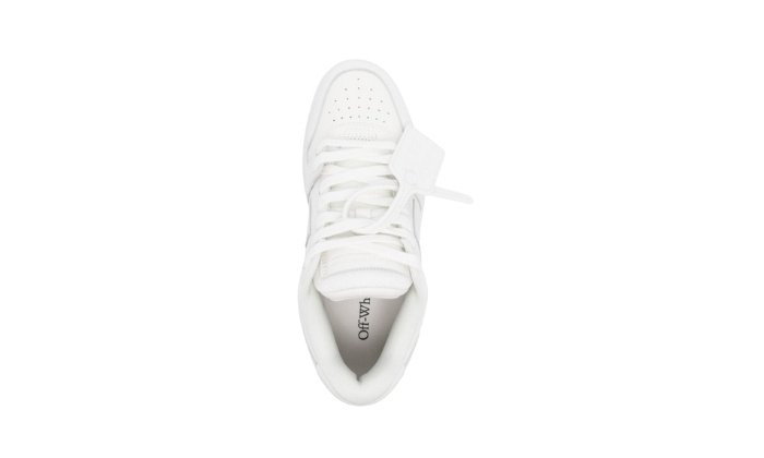 OFF-WHITE OUT OF OFFICE WHITE LEATHER RÉPLICA - Imagen 4