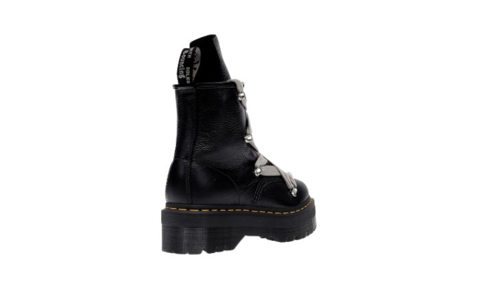 RICK OWENS PENTAGRAMMA CUERO NEGRAS - Imagen 4