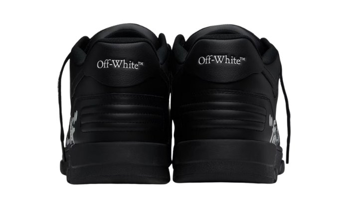 OFF-WHITE OUT OF OFFICE BLACK FOR WALKING RÉPLICA - Imagen 4