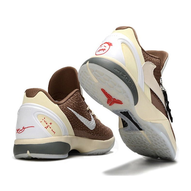 NIKE KOBE 6 PROTRO x TRAVIS SCOTT REVERSE MOCHA RÉPLICAS - Imagen 3