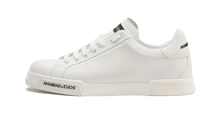 DOLCE & GABBANA PORTOFINO CUERO NAPPA BLANCAS