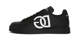 DOLCE & GABBANA PORTOFINO CUERO CON LOGO DG NEGRAS