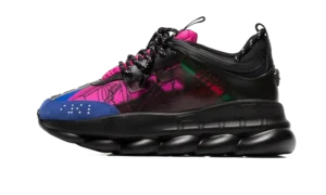 VERSACE CHAIN REACTION BLUE BLACK FUCHSIA RÉPLICA