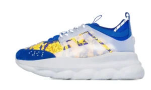VERSACE CHAIN REACTION WHITE BLUE YELLOW RÉPLICA