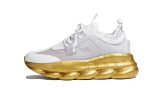 VERSACE CHAIN REACTION WHITE GOLD SOLE RÉPLICA