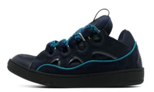 LANVIN CURB BLACK BLUE