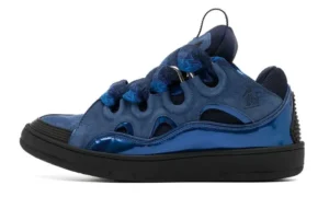 LANVIN CURB RHINESTONE-EMBELLISHED BLUE
