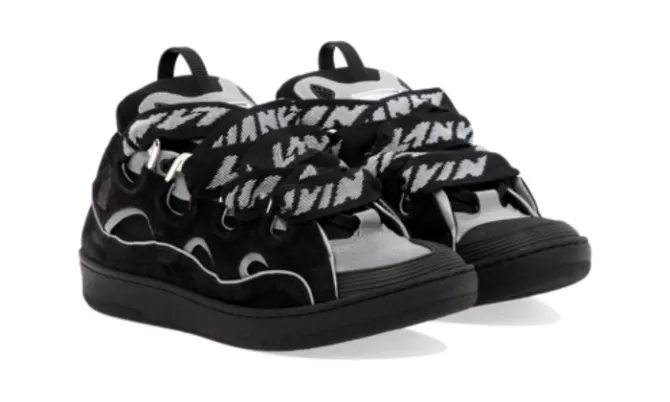 LANVIN CURB BLACK LEATHER - Imagen 3