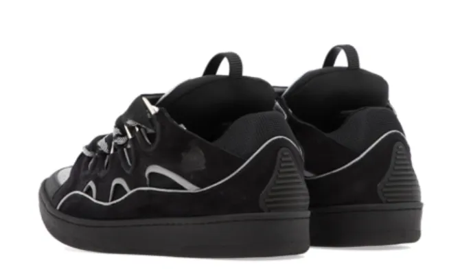 LANVIN CURB BLACK LEATHER - Imagen 4