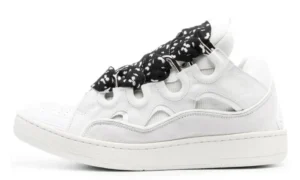 LANVIN CURB WHITE BLACK