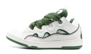 LANVIN CURB WHITE GREEN