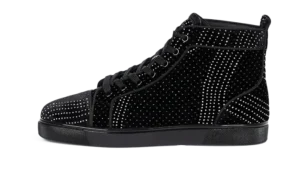 CHRISTIAN LOUBOUTIN MICRO TACHUELAS BLANCAS Y NEGRAS
