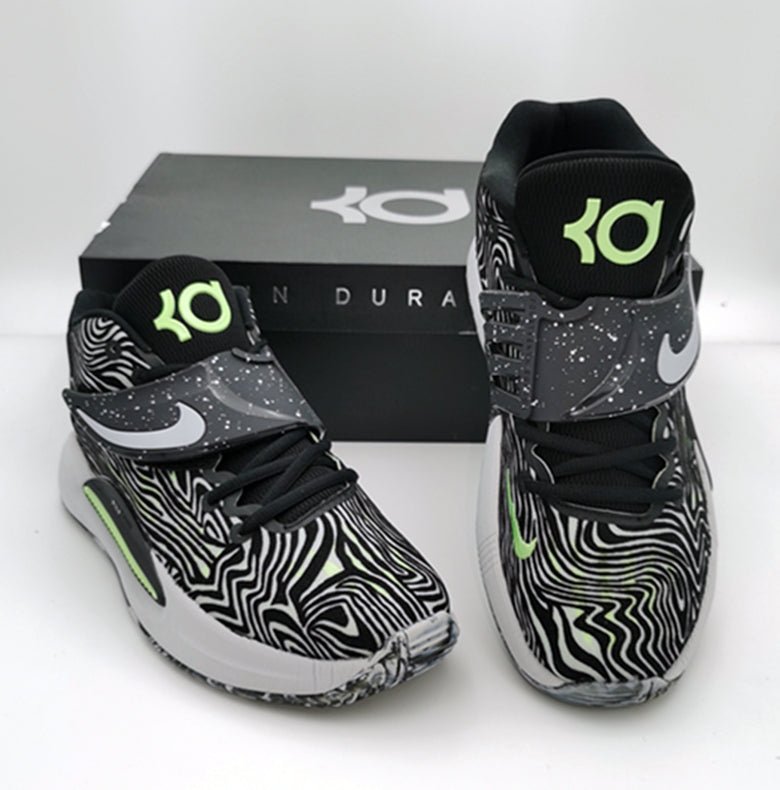 NIKE KD 14 'BLACK LIME GLOW' - Imagen 8