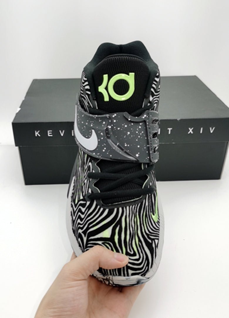 NIKE KD 14 'BLACK LIME GLOW' - Imagen 6