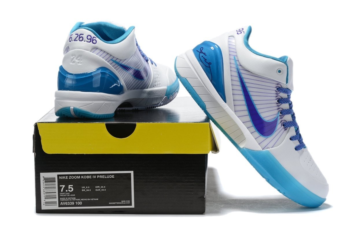NIKE KOBE 4 PROTRO X DRAFT DAY HORNETS RÉPLICAS - Imagen 6