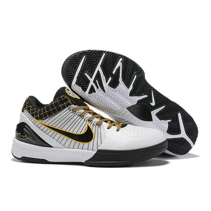 NIKE KOBE 4 PROTRO X WHITE BLACK DEL SOL RÉPLICAS