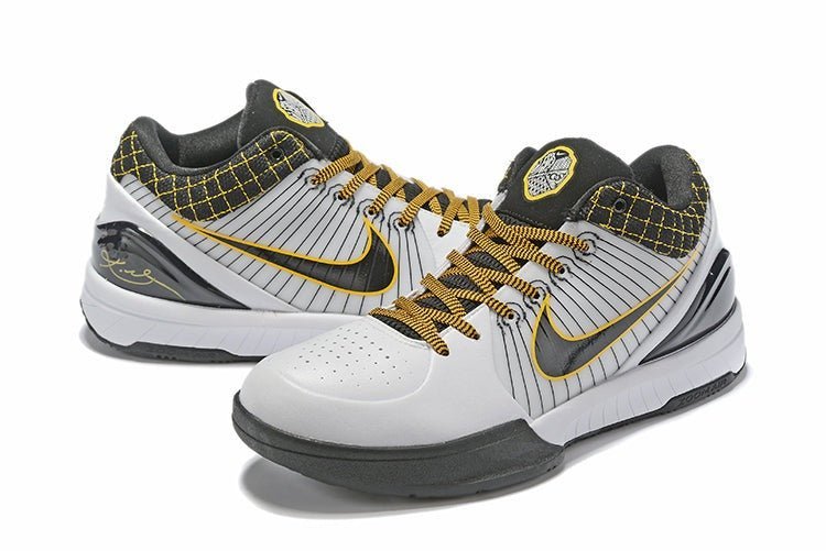NIKE KOBE 4 PROTRO X WHITE BLACK DEL SOL RÉPLICAS - Imagen 5