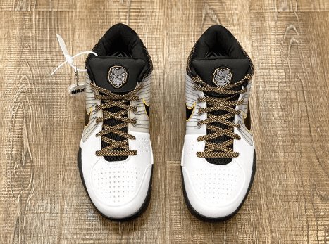 NIKE KOBE 4 PROTRO X WHITE BLACK DEL SOL RÉPLICAS - Imagen 7