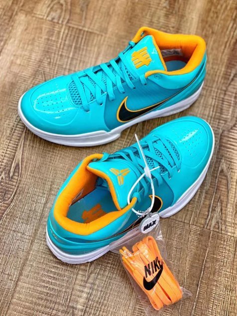 NIKE KOBE 4 X UNDEFEATED SAN ANTONIO SPURS RÉPLICAS - Imagen 6