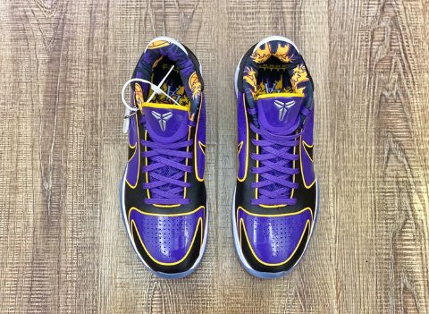 NIKE KOBE 5 PROTRO X LAKERS RÉPLICAS - Imagen 3