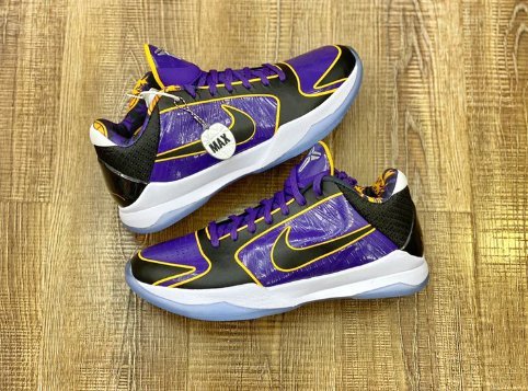 NIKE KOBE 5 PROTRO X LAKERS RÉPLICAS - Imagen 4