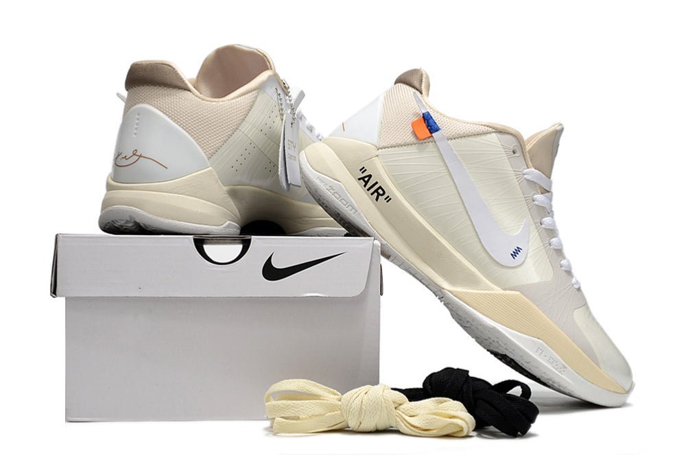 NIKE KOBE 5 X OFF-WHITE RÉPLICAS - Imagen 5