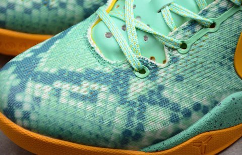 NIKE KOBE 8 x GREEN GLOW RÉPLICAS - Imagen 5
