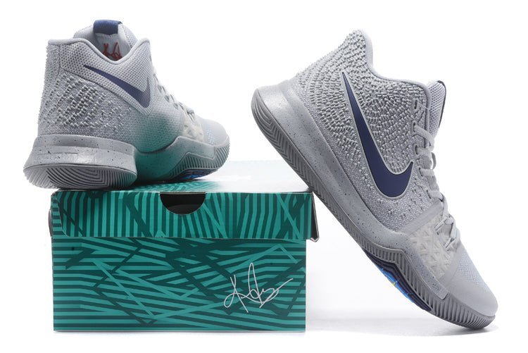 NIKE KYRIE 3 x COOL GREY RÉPLICAS - Imagen 2