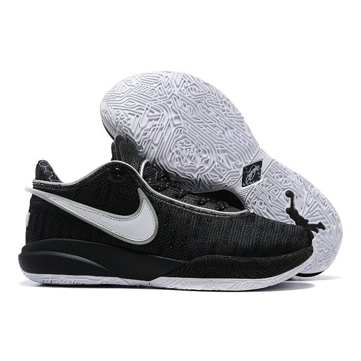 NIKE LEBRON 20 'BLACK WHITE'