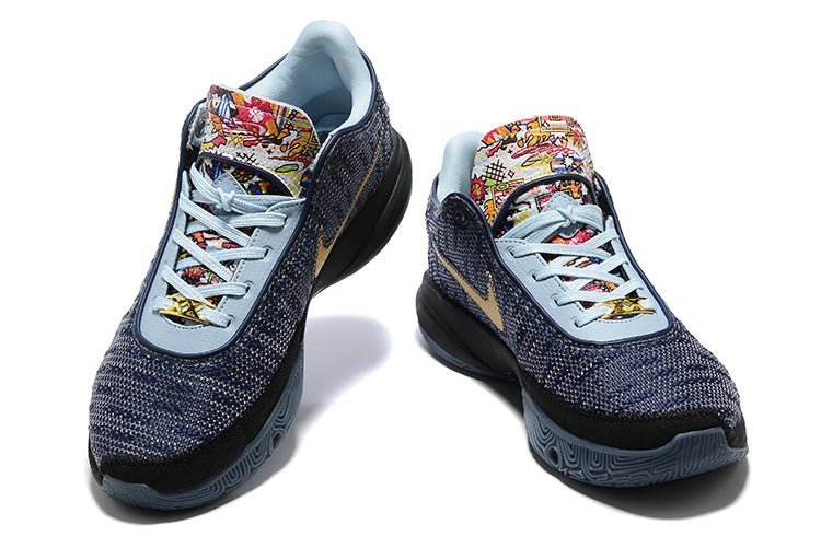 NIKE LEBRON 20 'WAVY NAVY' - Imagen 5