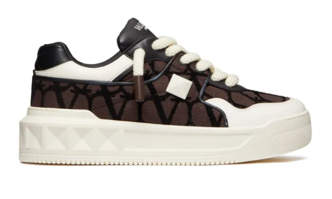 VALENTINO GARAVANI ONE STUD XL CUERO - Imagen 3