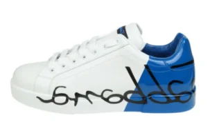 DOLCE & GABBANA PORTOFINO SNEAKER AZULES BLANCAS