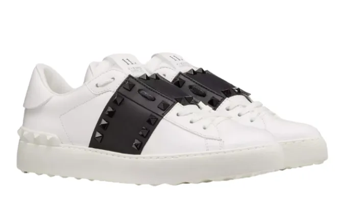 VALENTINO GARAVANI ROCKSTUD CUERO - Imagen 3