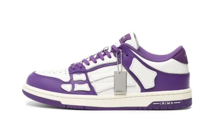 AMIRI SKELETON PURPLE LOW RÉPLICA - Imagen 2