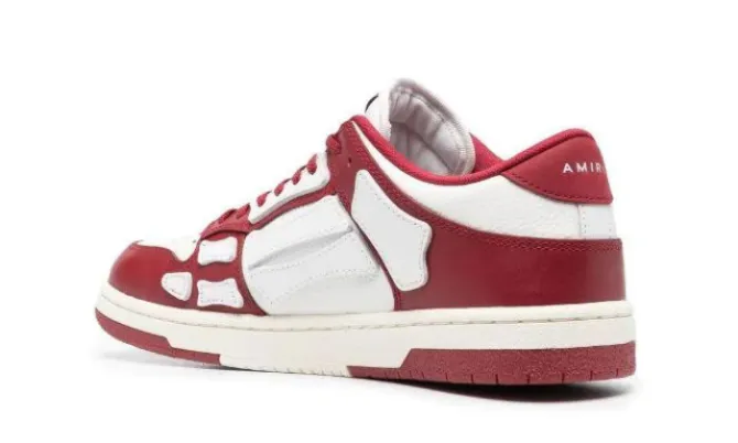 AMIRI SKELETON RED LOW RÉPLICA - Imagen 4
