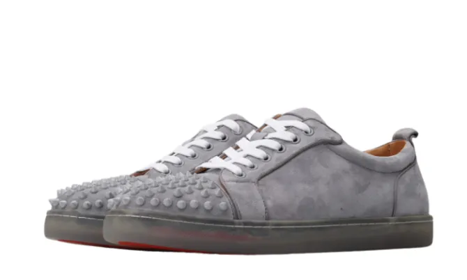 CHRISTIAN LOUBOUTIN LOUIS ORLATO GRISES - Imagen 4