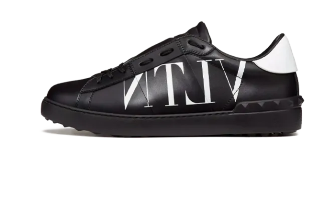 VALENTINO GARAVANI SNEAKER OPEN VLTN NEGRAS - Imagen 2