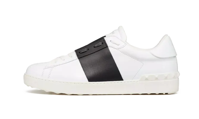 VALENTINO GARAVANI SNEAKER OPEN VLTN BANDA NEGRA - Imagen 2