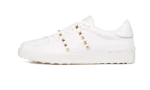 VALENTINO GARAVANI SNEAKER ROCKSTUD BLANCAS DORADAS