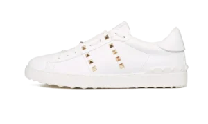 VALENTINO GARAVANI SNEAKER ROCKSTUD BLANCAS DORADAS