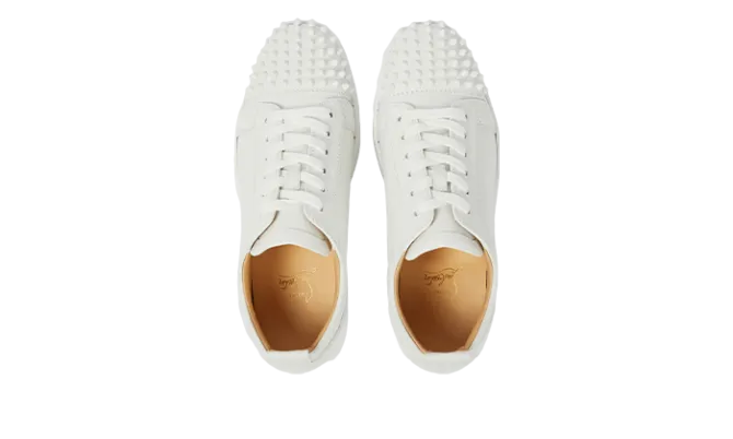 CHRISTIAN LOUBOUTIN LOUIS JUNIOR BLANCAS - Imagen 4