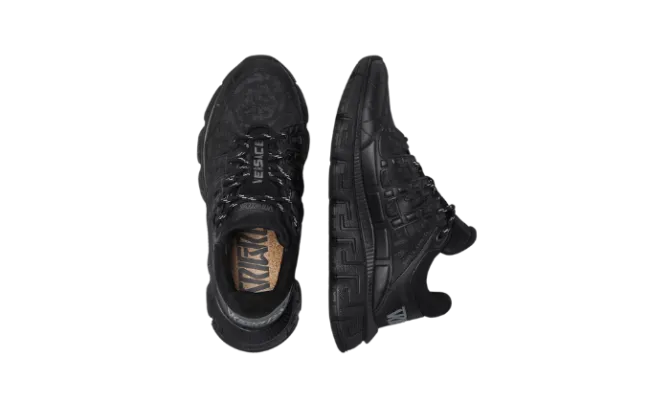 VERSACE CHAIN REACTION TRIGRECA JACQUARD BAROCCO RÉPLICA - Imagen 4